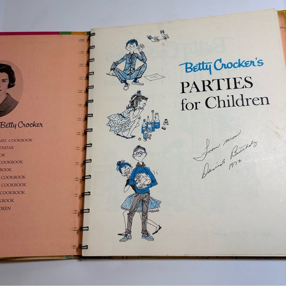 Vintage 1964 Betty Crocker Parties for Children Book Illustrated Recipes & Plans - Picture 5 of 11